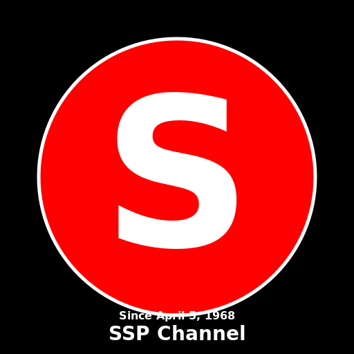 SSP Channel Since April 5, 1968 Logo - DrawGPT