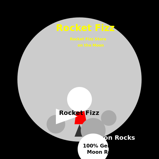 Rocket Fizz Store on the Moon - DrawGPT