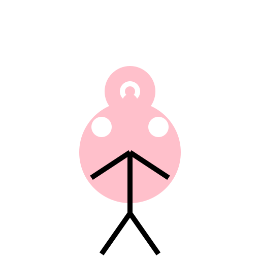 Person Standing on Their Head Picking Their Nose - DrawGPT