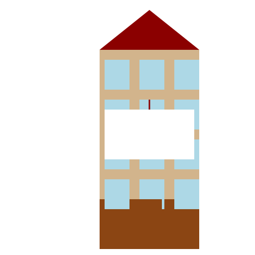 Quirky Old House with a Missing Floor - DrawGPT