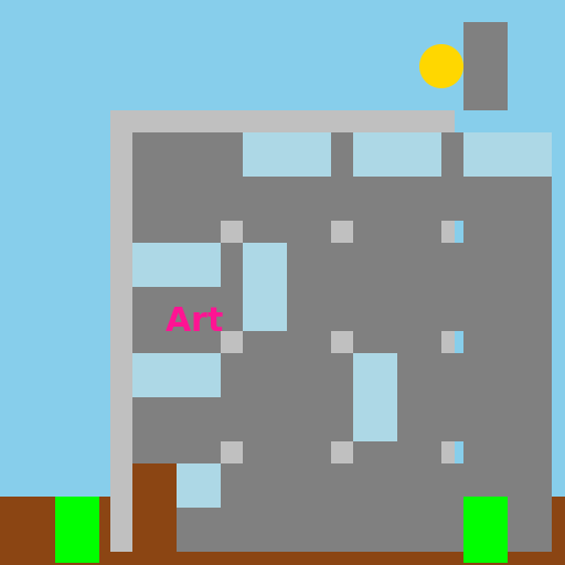 Eccentric Skyscraper - DrawGPT