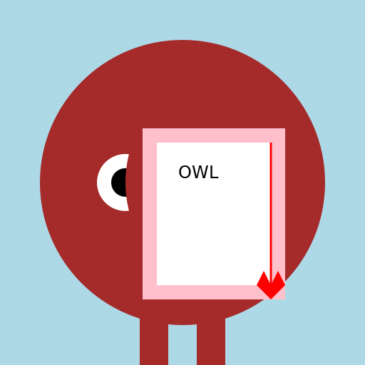 Owl Reading a Book - DrawGPT