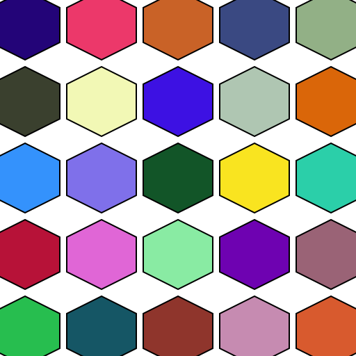 A4 Hexagon Extravaganza! - DrawGPT