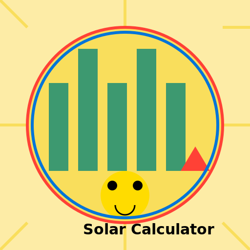 Solar Calculator Logo - DrawGPT