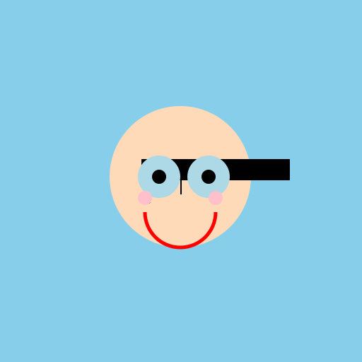 Blondie with Glasses - DrawGPT