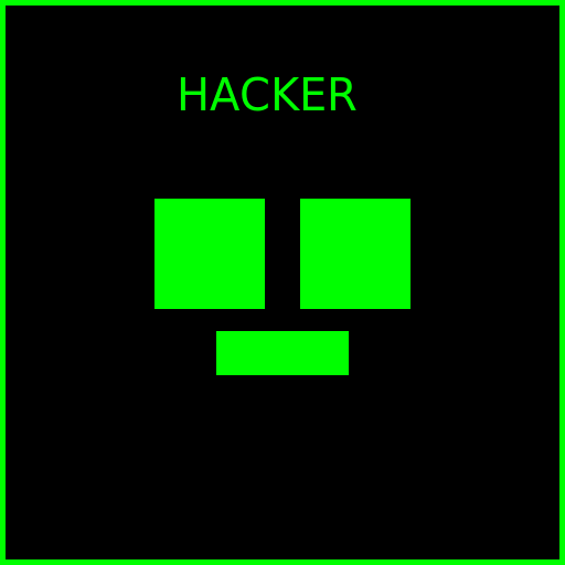 Simple Hacker Mask - DrawGPT