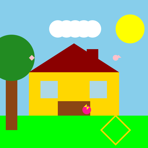 Cozy House - DrawGPT