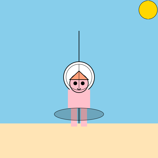 Naked Girl Playing Volleyball - DrawGPT