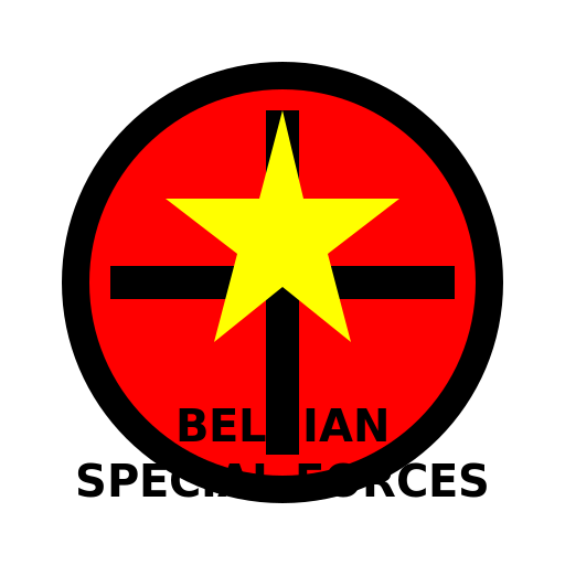 Belgian Special Forces Logo - DrawGPT