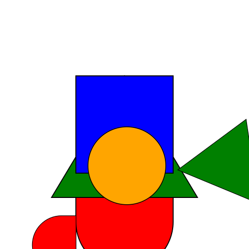 Circle, Triangle, Square, and Cylinder in 16 Perspectives - DrawGPT
