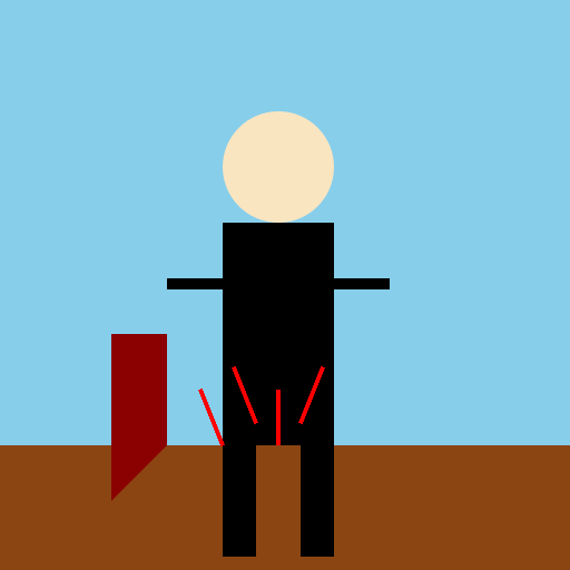 Flying Man - DrawGPT