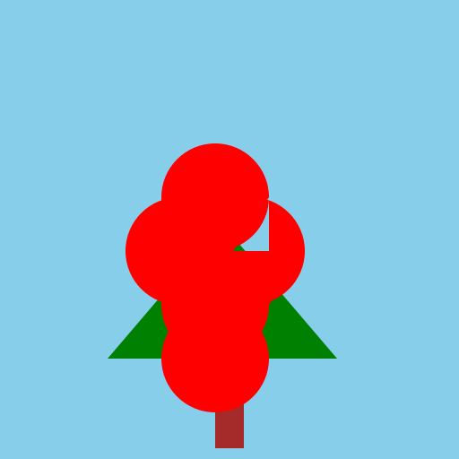 Tree with Matches as Leaves - DrawGPT