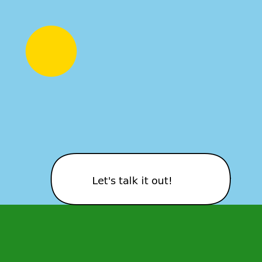 Conflict Resolution Realistic - DrawGPT