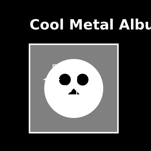 Cool Metal Album - DrawGPT