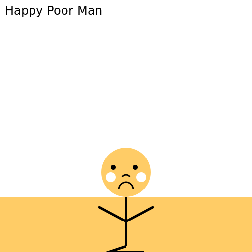 Happy Poor Man - DrawGPT