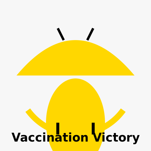 Vaccination Victory - DrawGPT