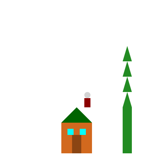 Pineshaped multilevel house - DrawGPT
