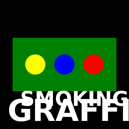 Billiards Smoking Graffiti Logo - DrawGPT