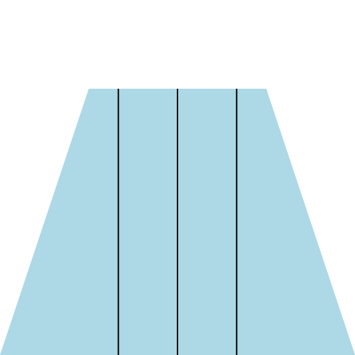 Vertical Rectangular Surface in Perspective - DrawGPT