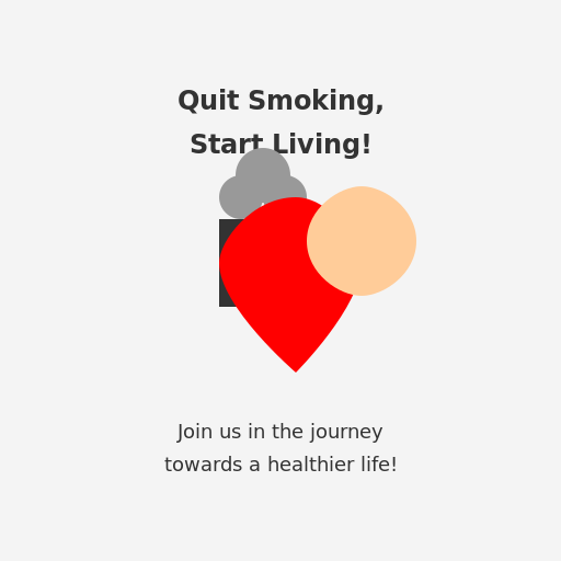 Quit Smoking, Start Living! - DrawGPT