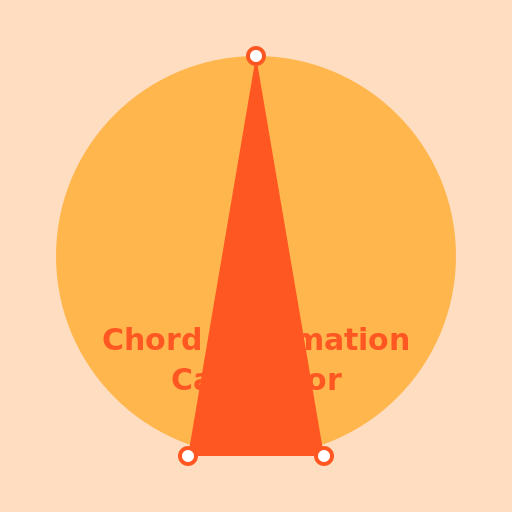 Chord Information Calculator Logo - DrawGPT