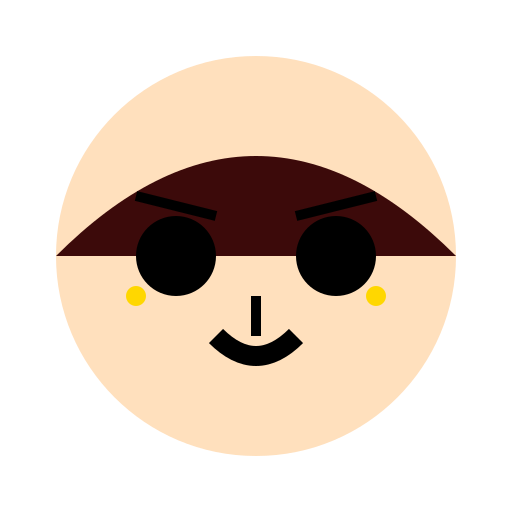A Woman with Dark Hair and Dark Eyes - DrawGPT