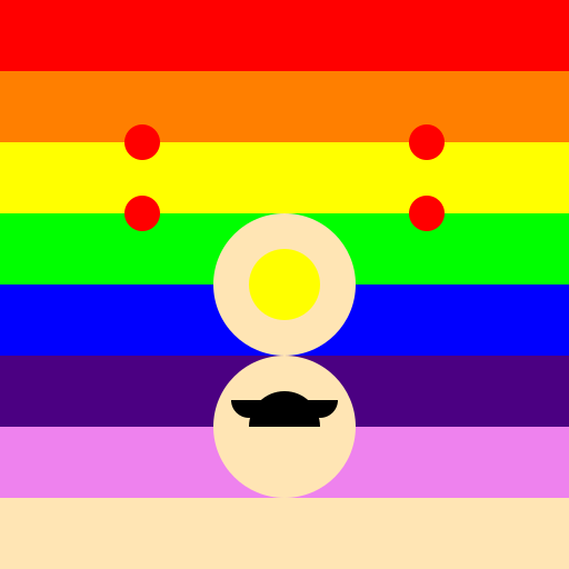 'Happy Rainbow' - AI Prompt #1077 - DrawGPT