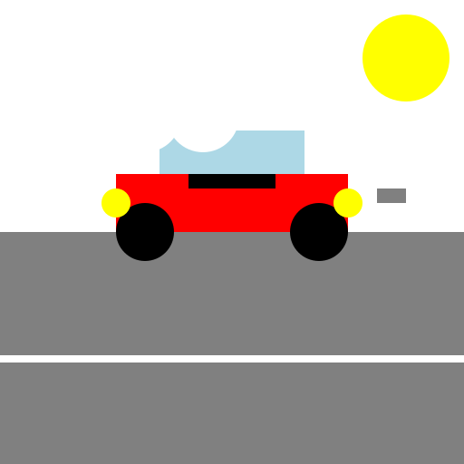 Car on a Bridge - DrawGPT