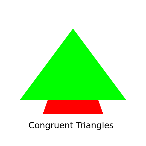 Congruent Triangles Logo - DrawGPT