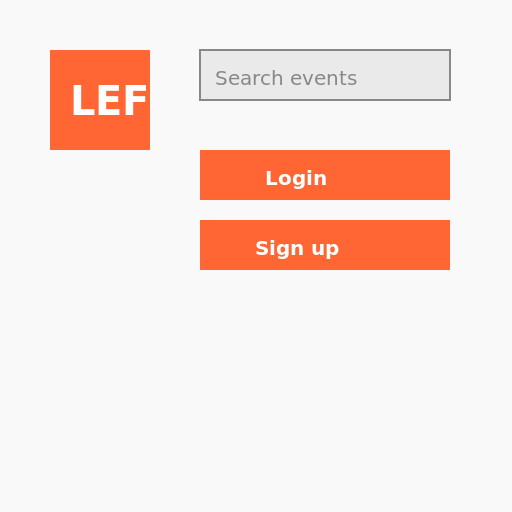 Local Event Finder UI Design - DrawGPT