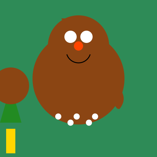 Bear in the Forest - DrawGPT