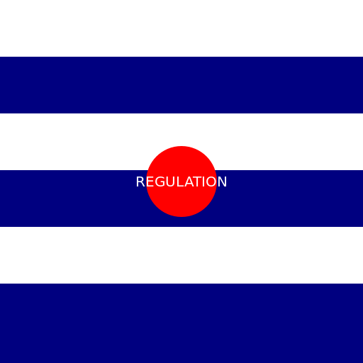 Flag with a Regulation Button - DrawGPT