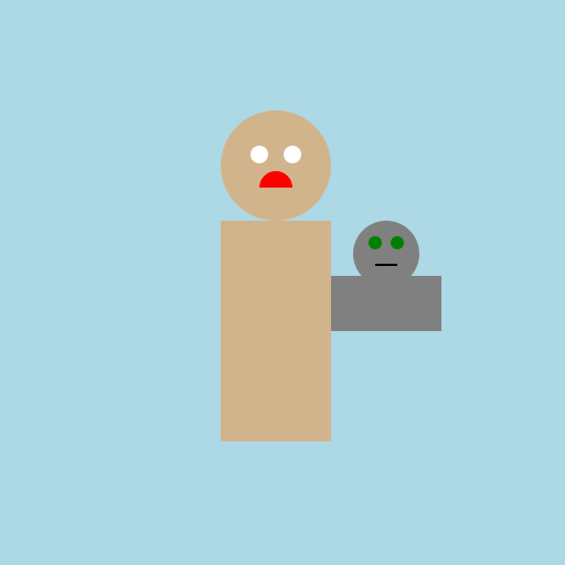 Man Eating a Cat - DrawGPT