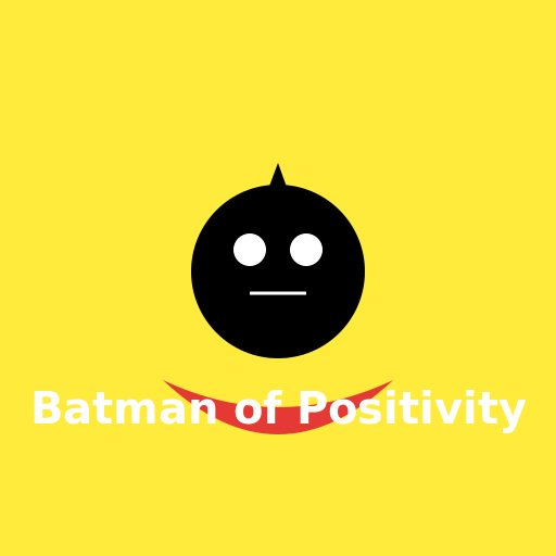 Batman of Positivity award - DrawGPT