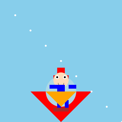 Mario in a Rocket - DrawGPT
