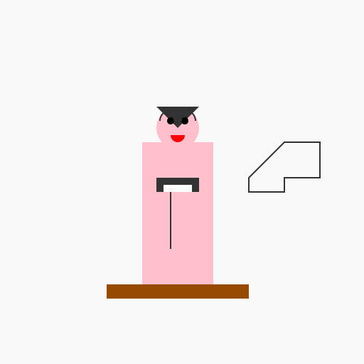 A woman talking on the phone in her office - DrawGPT