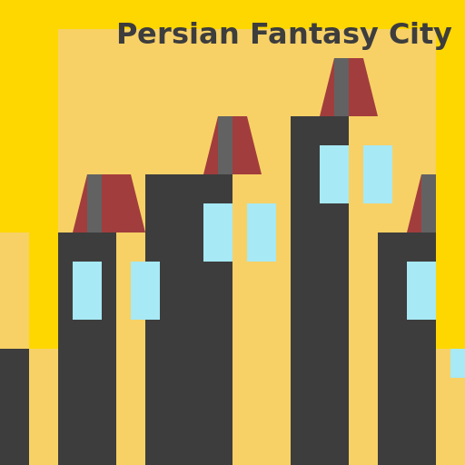 Persian Fantasy City - DrawGPT