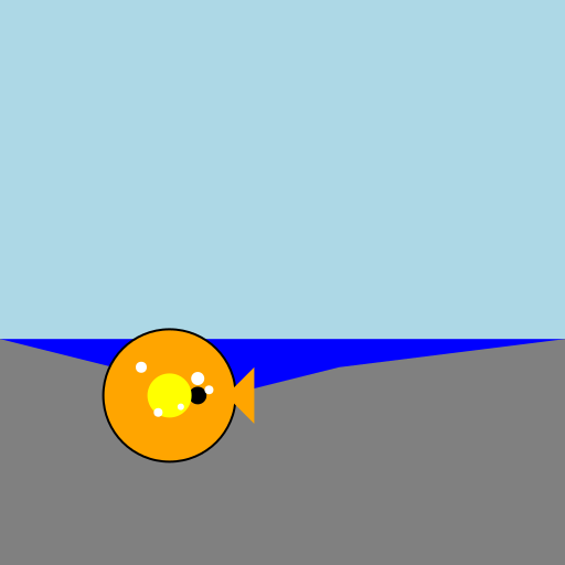 Koi Fish Crayon Melted Art - DrawGPT