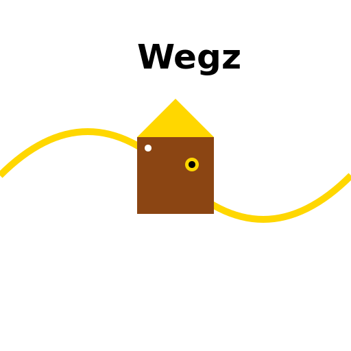 A wavy path leading to a treasure chest - DrawGPT