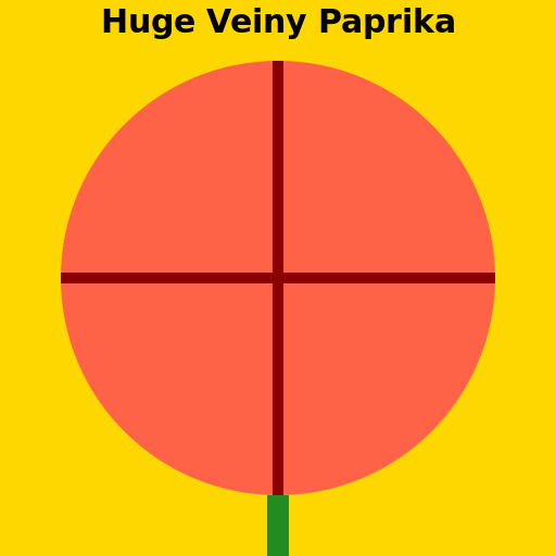 Huge Veiny Paprika - DrawGPT