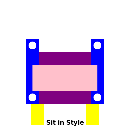 A Colorful Chair - DrawGPT