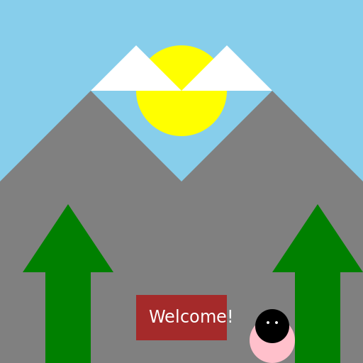 The Majestic Mountain - DrawGPT