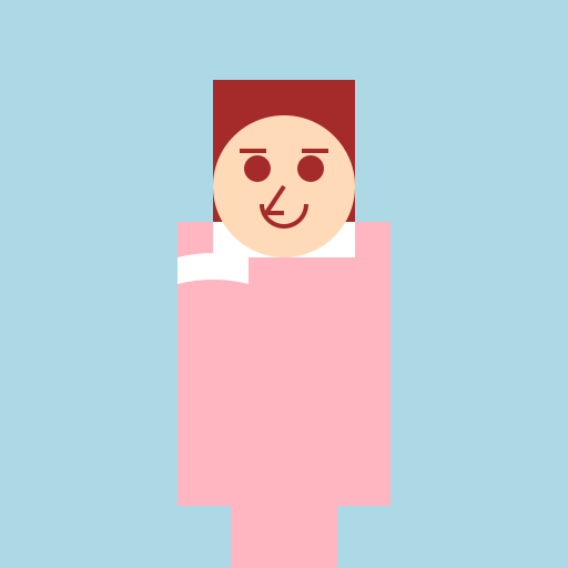 Pale Pink Tunic Woman - DrawGPT