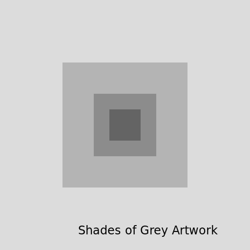 Shades of Grey Artwork - DrawGPT