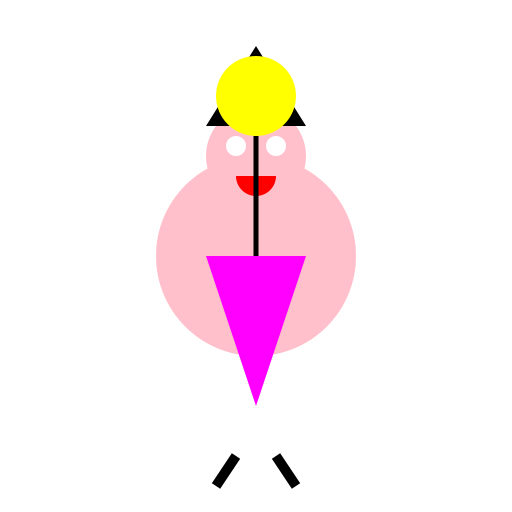 A Girl and Her Balloon - DrawGPT