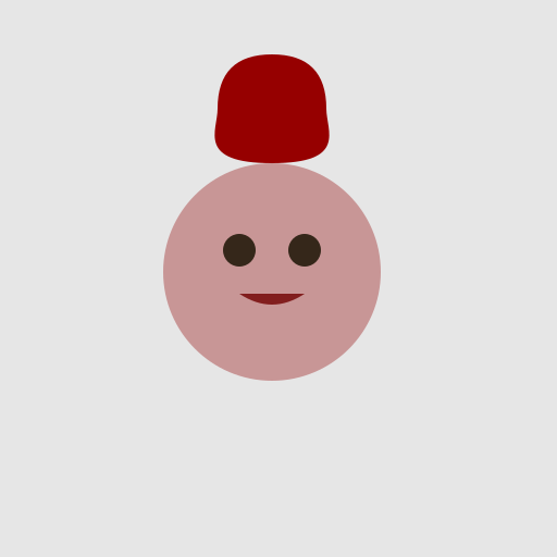 Impressionist Painting of a Goth Girl with Dark Brown Eyes and Red Hair - DrawGPT