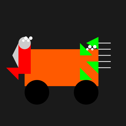 Monster Truck Upgrade Logo - DrawGPT