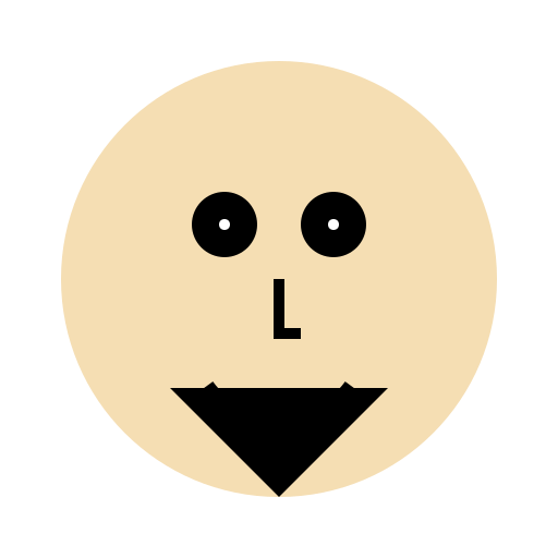 Bald Head Man with Beard - Minimalist Style - DrawGPT