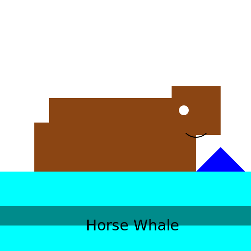 Part Horse Part Whale - DrawGPT