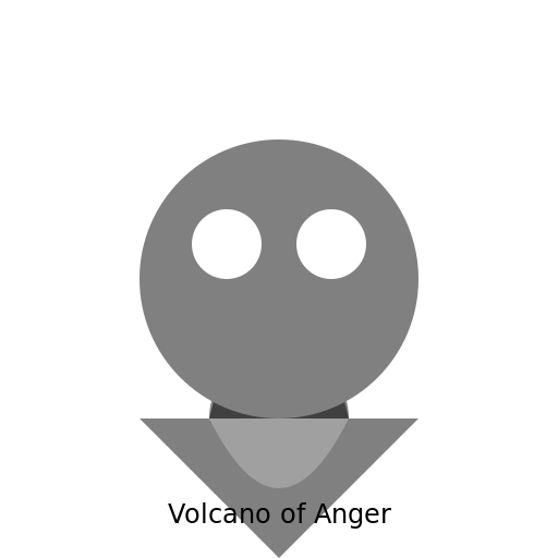Volcano of Anger - DrawGPT
